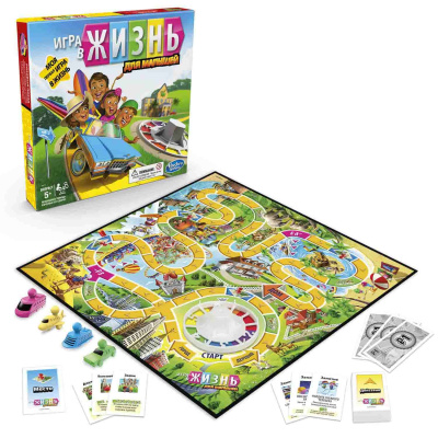 Игра настольная Игра в жизнь для малышей Hasbro E6678121